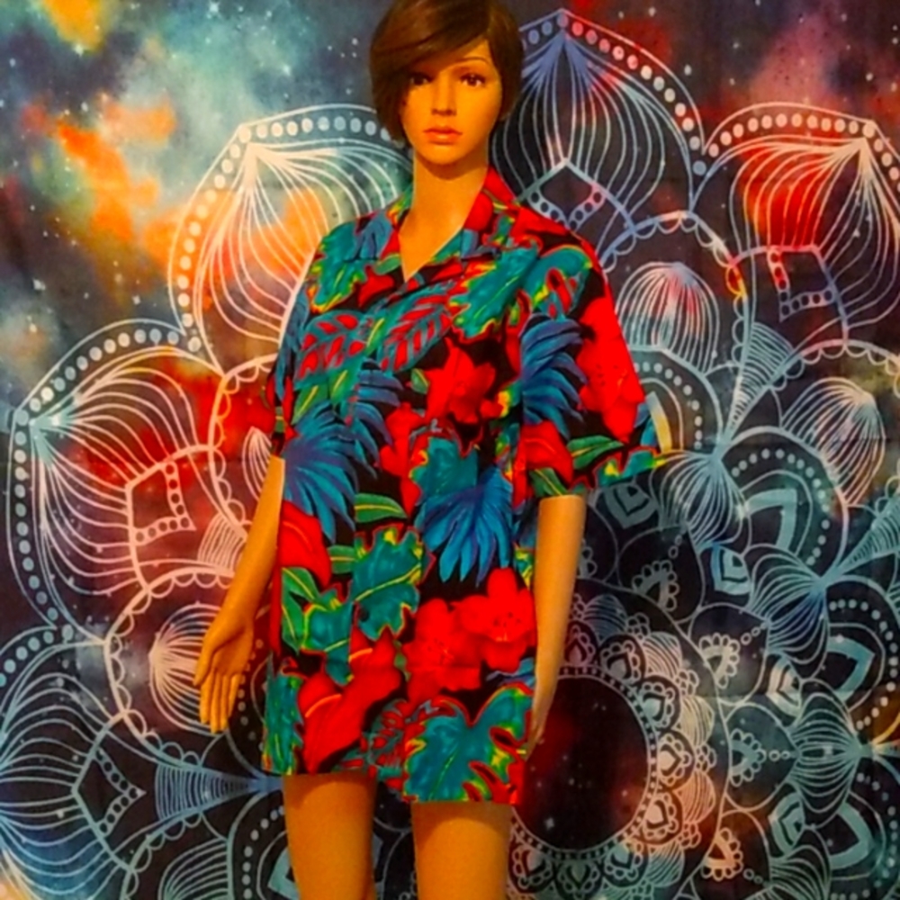 Brand New Tropical Button Down